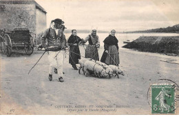 29 - Plougastel - SAN20332 - Coutumes - MOeurs Et Coutumes Bretons - Départ Pour Le Marché - Agriculture - Plougastel-Daoulas