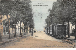 35 - N°75334 - PARAME - Boulevard Rochebonne - Train - Carte Toilée - Parame