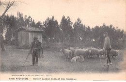 33 - ARCACHON - SAN29601 - Berger Landais Gardant Son Troupeau - Agriculture - Arcachon