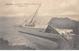 35 - SAINT MALO - SAN31962 - Naufrage Du "Hilda" (19 Novembre 1905) - L'Arrière Du Navire - Saint Malo