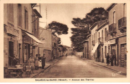 34 - BALARUC LES BAINS - SAN31957 - Avenue Des Thermes - Autres & Non Classés