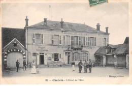 36 - CHABRIS - SAN29661 - L'Hôtel De Ville - Autres & Non Classés