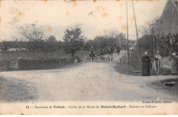 36 - SAINT HUBERT - SAN29663 - Environs De Vatan - Sortie De La Messe - Retour Au Château - Sonstige & Ohne Zuordnung