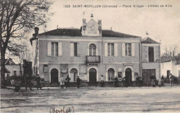 33 - SAINT MORILLON - SAN30499 - Place Krüger - L'hôtel De Ville - Sonstige & Ohne Zuordnung