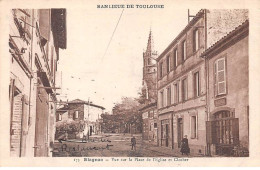 31 - BLAGNAC - SAN29587 - Vue Sur La Place De L'Eglise Et Clocher - Andere & Zonder Classificatie