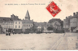 36 - LE BLANC - SAN27363 - Arrivée Du Tramway - Place Du Marché - Le Blanc