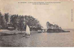 29 - QUIMPER - SAN34364 - La Rivière Anse De Kerbernes - La Pointe Des Trois Tourte - Entrée De La Baie De Kerrogan - Quimper