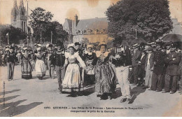 29 - QUIMPER - SAN34363 - Les Fêtes De La Pomme - Les Danseurs De Rosporden Remportant Le Pris De La Gavotte - Tâche - Quimper