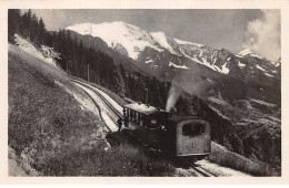 38 - SAINT GERVAIS LES BAINS - SAN34490 - Crémaillère Du Mont Blanc Et Glacier De Miage - Sonstige & Ohne Zuordnung