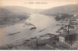 38 - VIENNE - SAN34473 - Le Rhône à Estressin - En L'état - Vienne