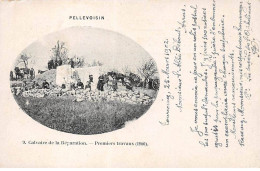 36 - PELLEVOISIN - SAN34447 - Calvaire De La Réparation - Premier Travaux (1900) - Autres & Non Classés