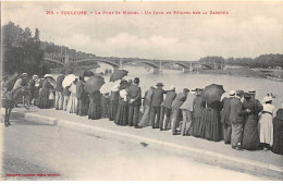 31 - TOULOUSE - SAN42222 - Le Pont St Michel - Un Jour De Régates Sur La Garonne - Toulouse