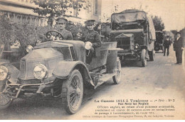 31 - TOULOUSE - SAN33092 - Officiers Anglais Au Volant D'une Puissante Automobile - Toulouse