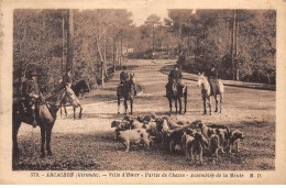 33 - ARCACHON - SAN39963 - Ville D'Hiver - Partie De Chasse - Assemblée De La Meute - Arcachon