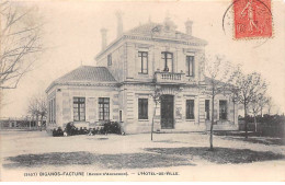 33.AM19342.Biganos-Facture.N°3457.Hôtel De Ville - Sonstige & Ohne Zuordnung