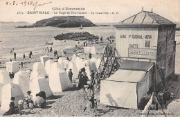 35 - SAINT MALO - SAN43434 - La Plage De Bon Secours - Le Grand Bé - Saint Malo