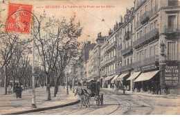 34 - BEZIERS - SAN43425 - La Voiture De La Poste Sur Les Allées - Beziers