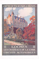 37 - LOCHES - SAN43469 - Les Châteaux De La Loire - Circuits Automobiles - Chemin De Fer De Paris à Orléans - Loches
