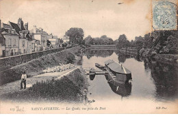 37 - SAINT AVERTIN - SAN42354 - Les Quais - Vue Prise Du Pont - Saint-Avertin