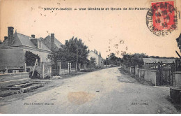 37.AM18539.Neuvy Le Roi.Vue Générale Et Route De St Paterne - Neuvy-le-Roi