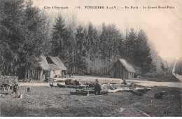 35 - FOUGERES - SAN44769 - En Forêt - Le Grand Rond Point - Métier - En L'état - Fougeres