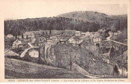 39 - CHAUX DES CROTENAY - SAN44788 - Le Pont De La Chaux Et Le Ligne Andelot La Cluse - Autres & Non Classés