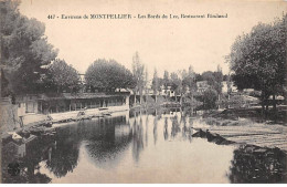 34 - MONTPELLIER - SAN46139 - Les Environs - Les Bords Du Lez - Restaurant Rimbaud - Montpellier