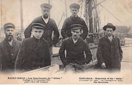 35 - SAINT MALO - SAN46148 - Naufrage Du "Hilda" - 19 Novembre 1905 - Les Survivants - Saint Malo