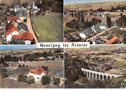 39 . N° Kri10713.montigny Les Arsures . Multivue  . N°100 . Edition Lapie . Sm 10X15 Cm . - Andere & Zonder Classificatie