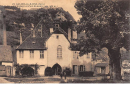 39 - SALINS LES BAINS - SAN50428 - L'Abbaye Et Fort St André - Andere & Zonder Classificatie