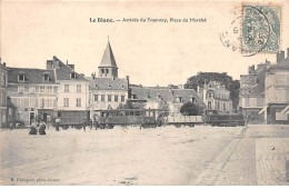 36 - LE BLANC - SAN52698 - Arrivée Du Tramway - Place Du Marché - Le Blanc