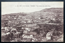 CPA PUY DE DOME / THIERS / VUE GENERALE COTE EST - Thiers