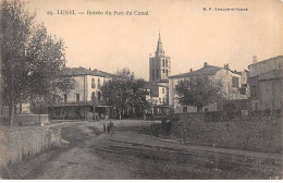 34 - LUNEL - SAN56972 - Entrée Du Port Du Canal - Pli - Lunel