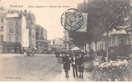 31 - TOULOUSE - SAN44670 - Place Esquirol - Marché Aux Fleurs - Toulouse