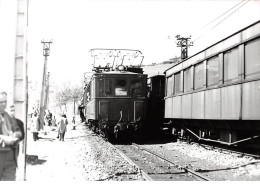 38 - N°86023 - LA MOTTE LES BAINS - Train Arrêté - Cliché J. Bazin N°145 Vue 9 - Photo Souple - Autres & Non Classés