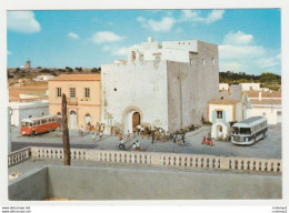 Iles Baléares FORMENTERA BUS Car Autocar Anciens Scooter Ou Vespa Enfants Vélos Moulin à Gauche VOIR DOS - Formentera