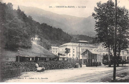 38-AM21757.Uriage Les Bains.N°771.La Gare.Train - Uriage