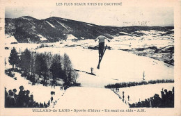 38-AM21744.Villars De Lans.Sports D'hiver.Un Saut En Skis - Villard-de-Lans