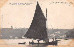 29 - MORLAIX - SAN48938 - Rivière De Morlaix - Le Dourduff - Un Côtre Remontant La Rivière - Morlaix