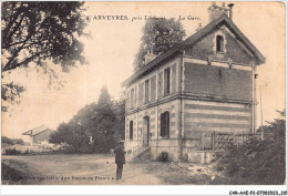 CAR-AAEP2-33-0163 - ARVEYRES - PRES LIBOURNE - La Gare - Sonstige & Ohne Zuordnung