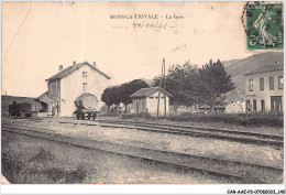 CAR-AAEP2-34-0178 - MONS-LA-TRIVALE - La Gare - Carte Vendue En L'etat - Autres & Non Classés