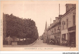 CAR-AACP5-37-0358 - SAVONNIERES - Rue Principale - Cafe Du Pont - Autres & Non Classés