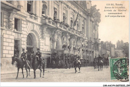 CAR-AACP4-37-0345 - TOURS - Arrivée Du Générale Commandant Le 9e Corps D'Armée  - Tours