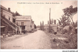 CAR-AACP4-37-0330 - VILLAINES - Les Caves Fortes - Route De Saint-Epain - Autres & Non Classés