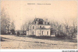 CAR-AACP3-37-0247 - PERRUSSON - Chateau De La Cloutiere - Carte Pliee, Vendue En L'etat - Other & Unclassified