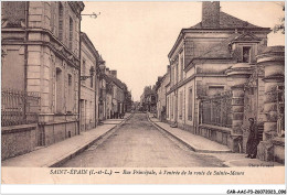 CAR-AACP3-37-0221 - ST-EPAIN - Rue Principale, à L'entrée De La Route De Sainte-Maure - Autres & Non Classés