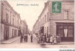 CAR-AACP3-37-0220 - ST-EPAIN - Grande Rue - Cafe De La Place - Autres & Non Classés