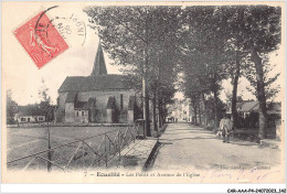 CAR-AAAP4-36-0303 - ECUEILLE - Les Ponts Et Avenue De L'eglise - Sonstige & Ohne Zuordnung