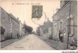 CAR-AAAP4-36-0296 - VARENNES - Rue Principale - Other & Unclassified