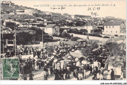 CAR-AAAP4-34-0282 - CETTE - La Corniche - Les Baraquettes Et La Butte-ronde - Sete (Cette)